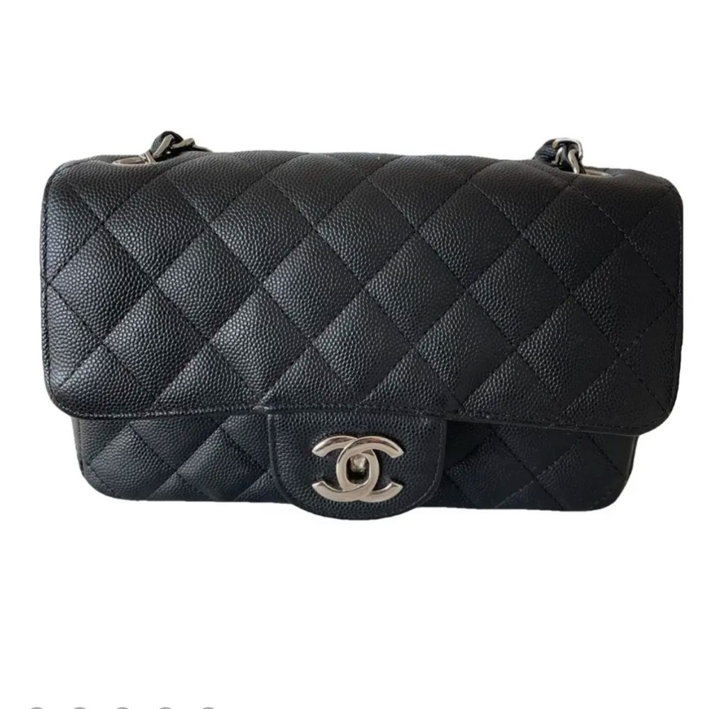Chanel Black Quilted Leather Bag